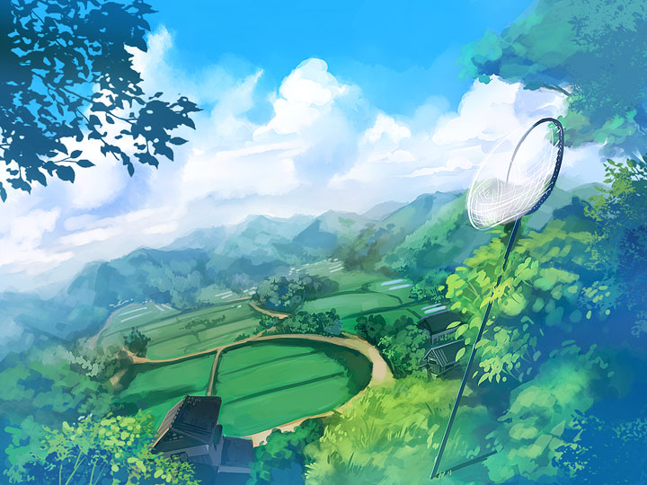 bestpict7is6 0以上 切ない 夏 田舎 風景 イラスト